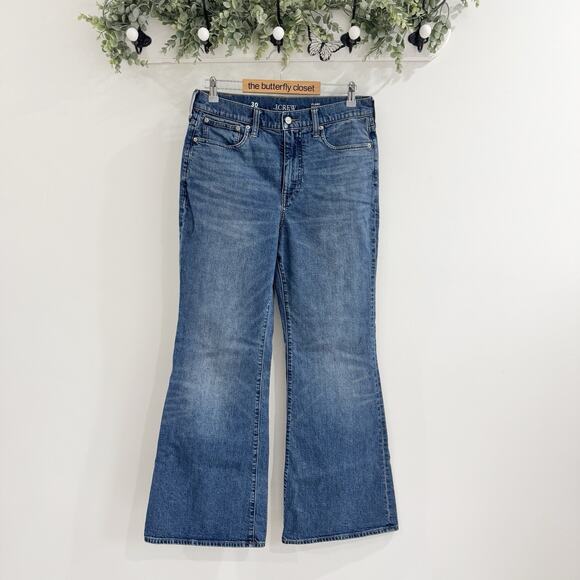 J. Crew Denim - J. Crew Flare High Rise Semi Stretch Jeans Size 30 HO 25 KD